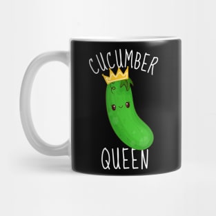 Cucumber Queen Cute Mug